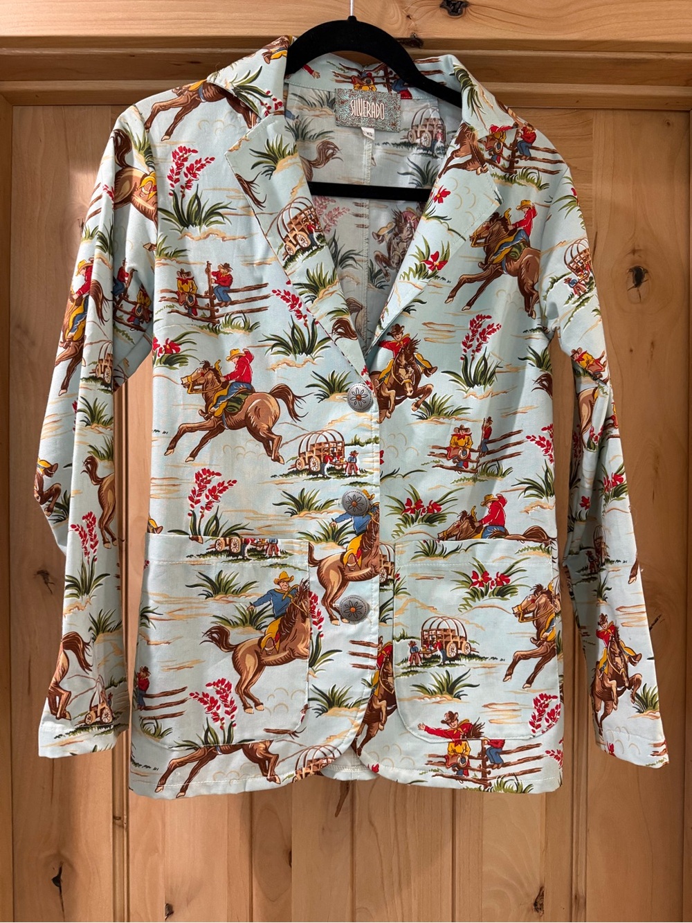 Vintage Silverado women’s lightweight blazer, worn once - perfect condition!